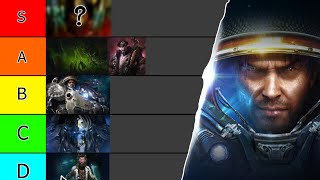 StarCraft 2 Commander Tier List [upl. by Kurt]