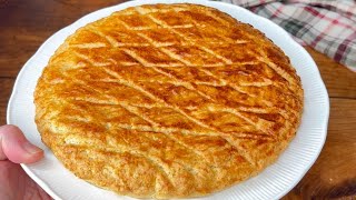 Galette des Rois Bretonne  Recette Minute  Dessert du Dimanche [upl. by Trakas]