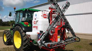 쿤 붐스프레이어 옴니스1200 리뷰 원인터내셔널 KUHN Omnis1200 boom sprayer [upl. by Darrick]