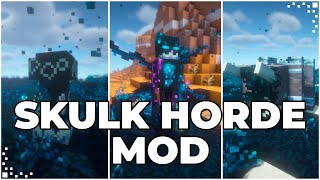 Skulk Horde Mod for Minecraft PE [upl. by Olnay]