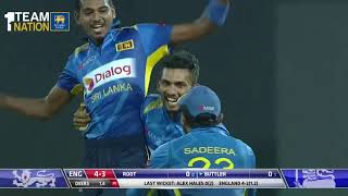 Sri Lanka beat England by 219 runs  5th ODI Highlights [upl. by Farra]