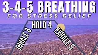 345 Breathing Technique for Anxiety Relief [upl. by Fiedling]