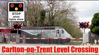 CarltononTrent Level Crossing [upl. by Laniger]