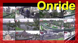 Heide Park  Panoramabahn onride POV Heidepark Soltau Panorama Bahn  Parkvideo  Monorail onride [upl. by Gonsalve515]