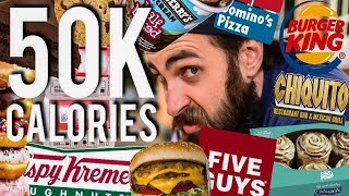 The 50000 Calorie Challenge  BeardMeatsFood [upl. by Moneta74]