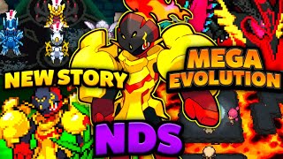 Pokemon NDS Rom Hack 2024 With Mega Evolution New Story Gen 19 amp Much More [upl. by Adnak]