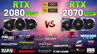 RTX 2080 SUPER vs RTX 2070 SUPER in 2023 Test in 20 Games 1080p amp 1440p [upl. by Rossy]