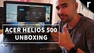 Acer Predator Helios 500 Unboxing amp Setup [upl. by Orland]