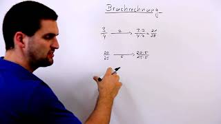 Bruchrechnung Brüche Schreibweisen beim Erweitern amp Kürzen  Mathe by Daniel Jung [upl. by Rehptosirhc]