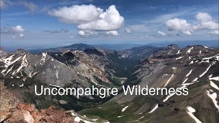 Uncompahgre Wilderness  Backpacking Colorado  July 2019 [upl. by Wadell411]