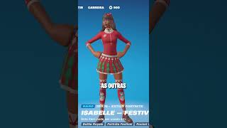 TODAS AS SKINS GRÁTIS DE NATAL DO FORTNITE [upl. by Airda987]