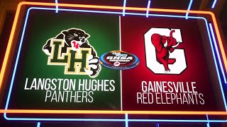 2022 GHSA 6A State Final Langston Hughes vs Gainesville [upl. by Joktan561]