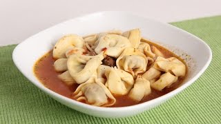 Twenty Minute Italian Tortellini Soup Recipe  Laura Vitale  Laura in the Kitchen Episode 995 [upl. by Ecinev]