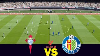 Celta Vigo vs Getafe  La Liga 202425  Full Match All Goals  Realistic PES Gameplay [upl. by Abita]