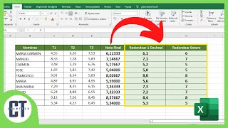 Como Redondear Números Decimales en Excel [upl. by Aksoyn411]