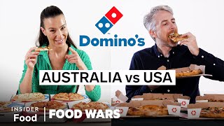 US vs Australia Dominos  Food Wars [upl. by Jarvis]