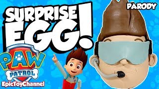 PAW PATROL MISSION PAW Sweetie GIANT Surprise Egg of Ryder with Paw Patrol Mission Paw Surprise Toys [upl. by Ardnael191]