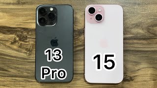 iPhone 13 Pro vs iPhone 15 [upl. by Barnum670]