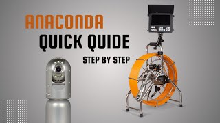 Anaconda Pipe Camera Quick Guide  Assembly Instructions [upl. by Ytrebil]