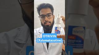 Know Your Medicines  OTRIVIN Xylometazoline for Nasal Congestion [upl. by Nealson]