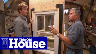 How to Flash a Window  This Old House [upl. by Theurich]