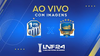 JOGO COMPLETO  LNF 2024  SÃO LOURENÇO x PATO  QUARTAS DE FINAL  IDA [upl. by Yahsel985]