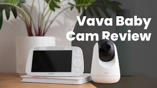 Vava Baby Monitor Review – NonWifi SplitScreen Baby Camera [upl. by Michelsen]