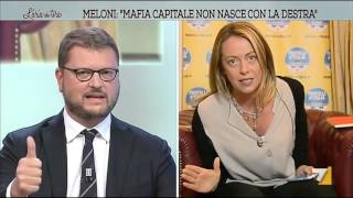 Meloni vs Migliore quotNon ti permettere non sai di che parli Vergognati Stai zitto bugiardoquot [upl. by Peoples]