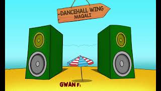 MAQALI  DANCEHALL WING LYRICS VISUALIZER [upl. by Gnik]