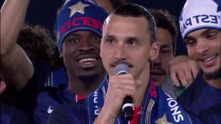 Le dernier discours de Zlatan Ibrahimovic au PSG [upl. by Abocaj]