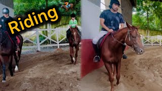 Horse 🐴 RIDING 🏇🏻comment now kisi ki achi lagi 🏇🏻subscribe viral viralvideos horseriding yt [upl. by Harihat]