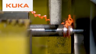 Mesmerizing friction welding machine [upl. by Sesmar]