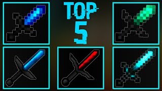 TOP 5 MINECRAFT PVP TEXTURE PACKSFPS BOOSTNO LAG 112111110 [upl. by Stieglitz]