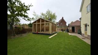 Garden Lodges  Sip Panel Video  Garden Building Construction [upl. by Nyrehtac22]