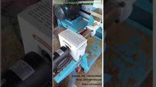 Floating Fish Feed Pellet Making Machine [upl. by Earb]