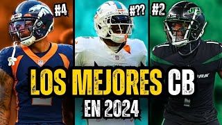 ¡Los MEJORES CORNERBACKS para la temporada NFL 2024 🤯 [upl. by Demha]