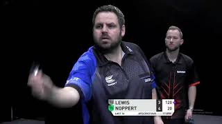 Adrian Lewis  120 Finish  20 Bull Bull [upl. by Tugman]