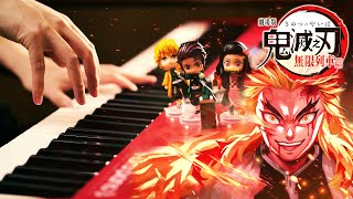 Demon Slayer Kimetsu no Yaiba Movie x LiSA「Homura」Advanced Piano Solo｜SLSMusic [upl. by Sunshine]