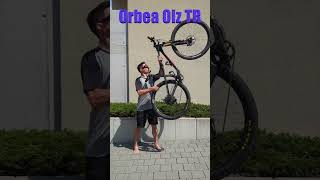 Propain Tyee vs Orbea Oiz TR bounce test mtb bicycle comparison bounce [upl. by Isdnil]