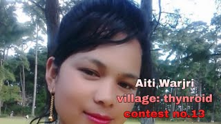 Online photo contests No13 Aiti Warjri Thyroid [upl. by Aleahpar]