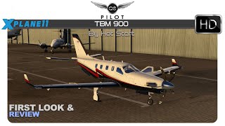 XPlane Take Command  Hot Start TBM 900  First Look amp Review [upl. by Rehpotsirh725]