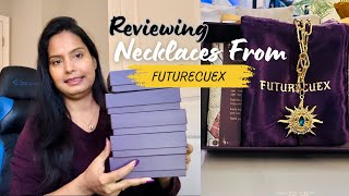 Unboxing And Reviewing Necklaces From Futurecuex [upl. by Ernaline643]