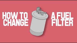 How to change a fuel filter TDI Diesel Engine [upl. by Acirne]