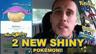 2 New Shiny Pokemon Go News [upl. by Cavanaugh219]