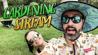 Backyard GardeningMowing Stream 🌱🌿 [upl. by Notniw]