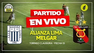 ALIANZA LIMA 1  1 MELGAR POSTPARTIDOS COMENTARIOS GOLES Y RESUMEN  LIGA 1 [upl. by Kort]