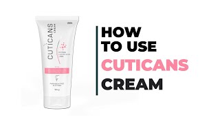 HOW TO USE  CUTICANS CREAM  EFFECTIVE THERAPY FOR ACANTHOSIS NIGRICANS [upl. by Ofilia]