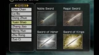 Warriors Orochi 2 Weapon Showcase [upl. by Eellac603]