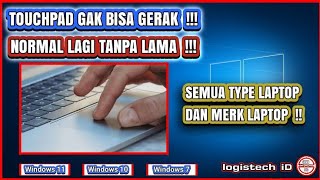 CARA MENGATASI TOUCHPAD LAPTOP TIDAK BERFUNGSI [upl. by Zeiger807]