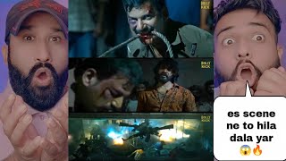 Lathi Charge Movie  Machine Gun Best Action Fight Scene  Pakistani Reaction [upl. by Okir68]